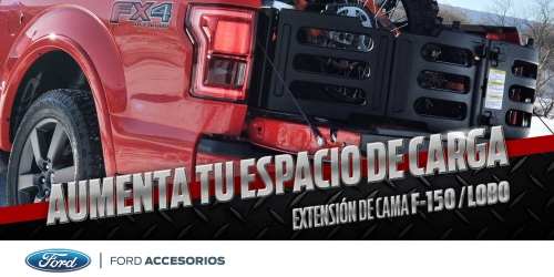 EXTENSION DE CAJA LOBO/ F-150 2015-2016