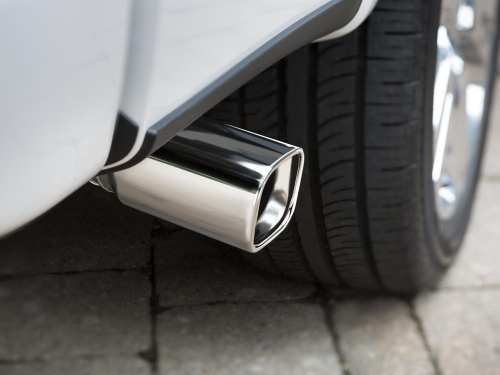 PUNTA DE ESCAPE CROMADA CUADRADA