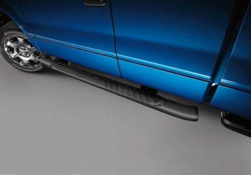 ESTRIBOS NEGROS PARA CABINA REGULAR 2010-2014